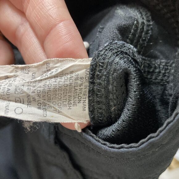 PrAna Stretch Zion Shorts Mens 30x12 Black Hiking Cargo Nylon Trail Outdoor - Picture 15 of 15